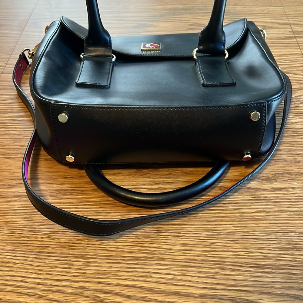Kate Spade Black Leather Tote Bag - Picture 7 of 7